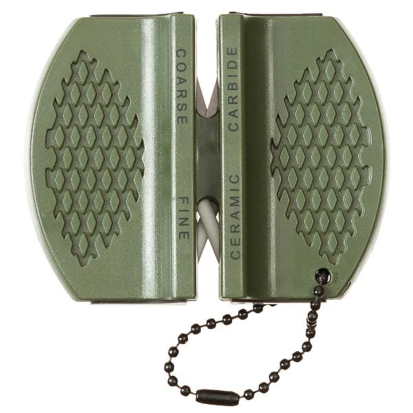 Messerschärfer Duo Messerschleifer Militär 2in1 Grob & Feinschliff Jagd Outdoor